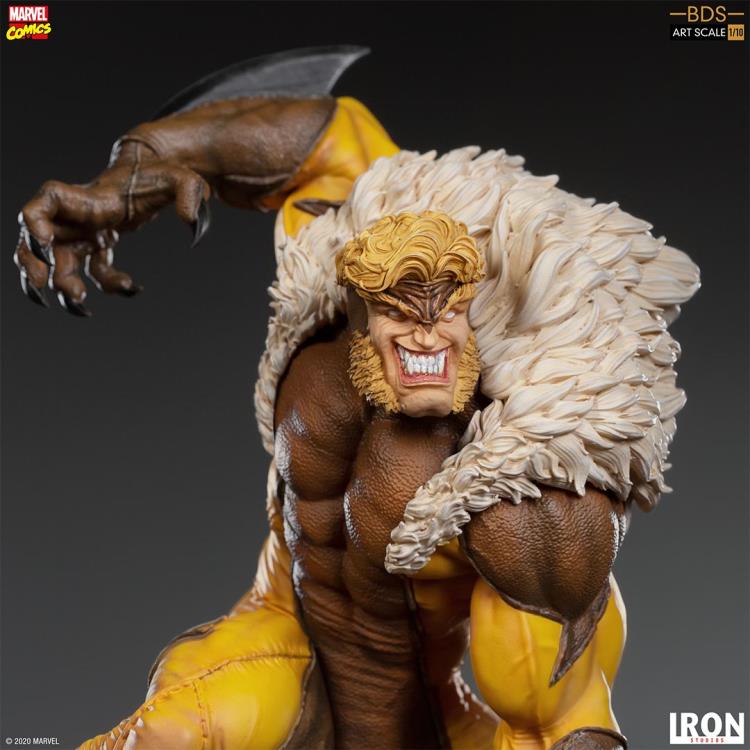 X-Men Battle Diorama Series Sabretooth 1/10 Art Scale Statue Gallery Image 12