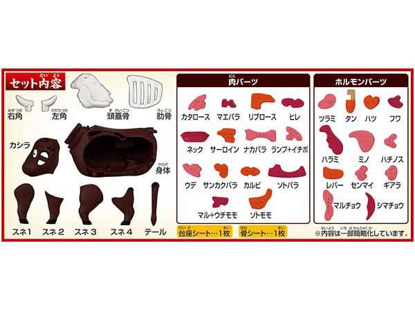 Beef (Yakiniku) Kaitai Puzzle Gallery Image 9
