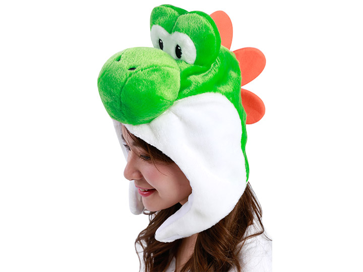 Super Mario Bros. Yoshi Kigurumi Cap Gallery Image 1