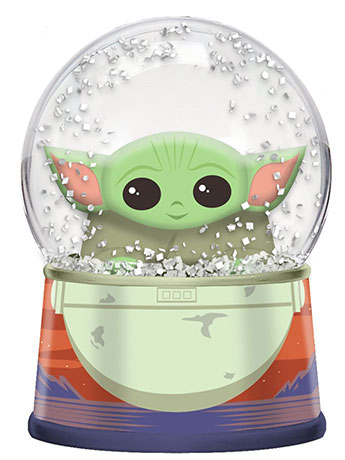 The Mandalorian The Child Pod Light-Up Snow Globe Gallery Image 2