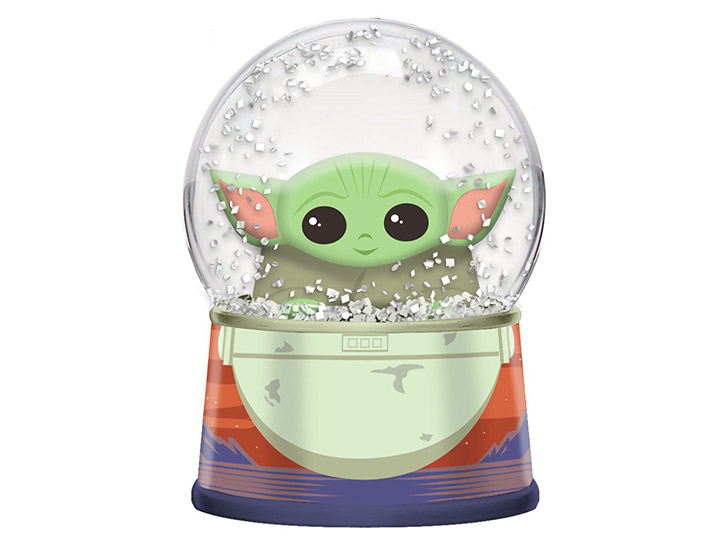 The Mandalorian The Child Pod Light-Up Snow Globe Gallery Image 1
