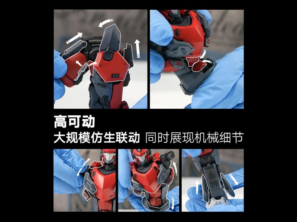 NonZero NZ-01 The Knight of Dark Sky 1/100 Scale Model Kit Gallery Image 13