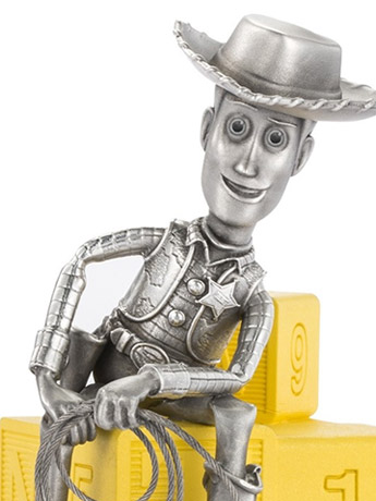Toy Story Woody Pewter Collectible Musical Carousel Gallery Image 2