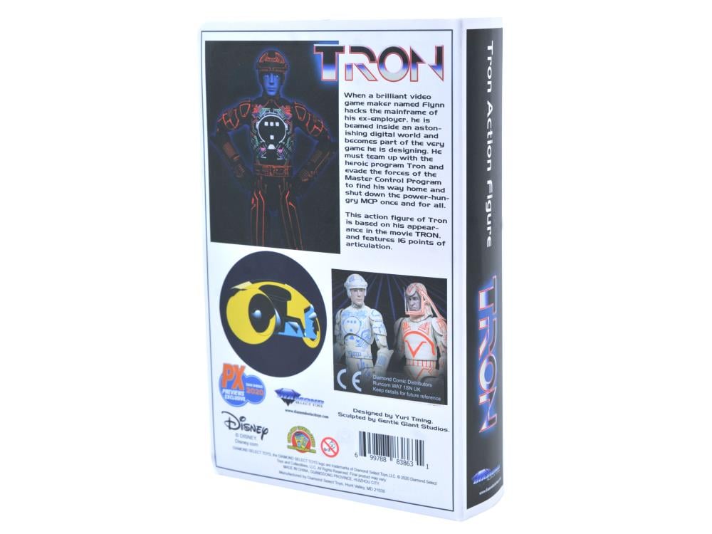 Tron Deluxe VHS Figure SDCC 2020 Exclusive Box Set Gallery Image 6