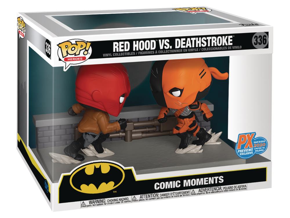 Pop! DC: Comic Moments - Red Hood vs. Deathstroke SDCC 2020 Exclusive Gallery Image 3