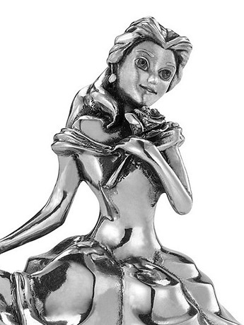 Beauty and the Beast Belle Pewter Collectible Musical Carousel Gallery Image 2