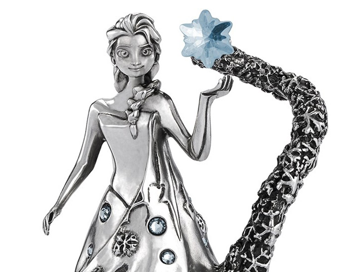 Frozen Elsa (Crystal Ver.) Pewter Collectible Limited Edtion Musical Carousel Gallery Image 1