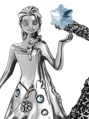 Frozen Elsa (Crystal Ver.) Pewter Collectible Limited Edtion Musical Carousel Gallery Image 2