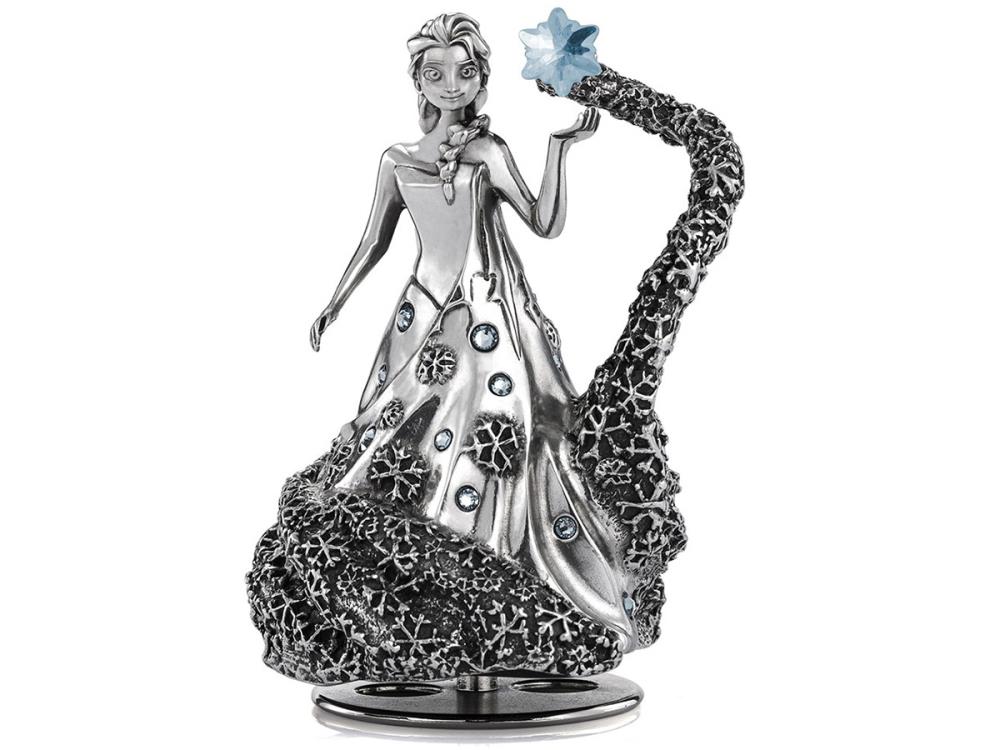 Frozen Elsa (Crystal Ver.) Pewter Collectible Limited Edtion Musical Carousel Gallery Image 3