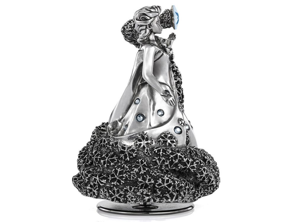 Frozen Elsa (Crystal Ver.) Pewter Collectible Limited Edtion Musical Carousel Gallery Image 6