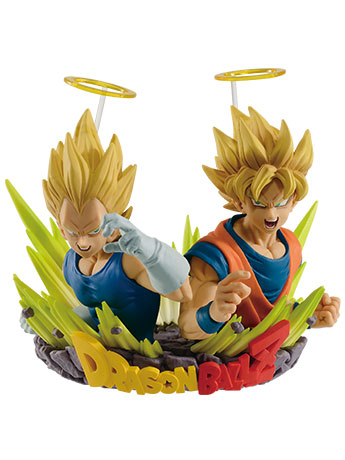 Dragon Ball Z Com:Figuration Gogeta Vol.2 Super Saiyan Vegeta & Goku (Reissue) Gallery Image 2