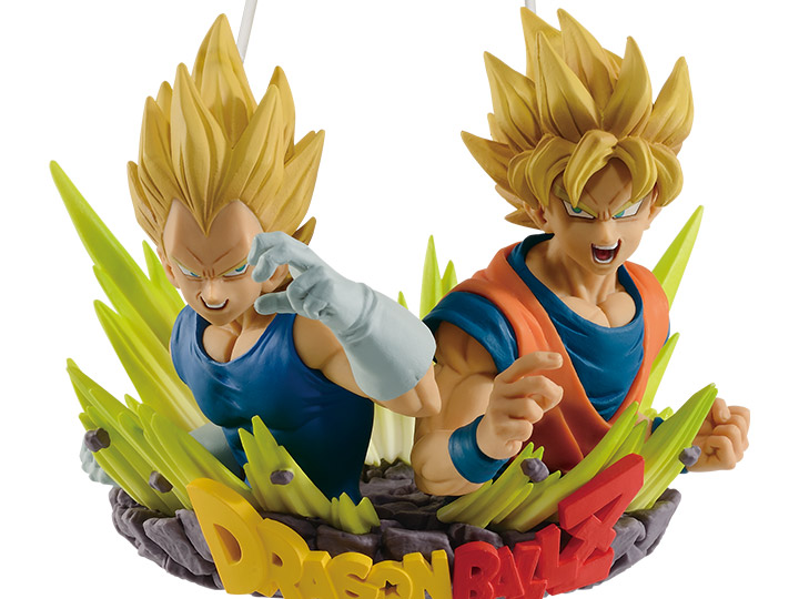 Dragon Ball Z Com:Figuration Gogeta Vol.2 Super Saiyan Vegeta & Goku (Reissue) Gallery Image 1