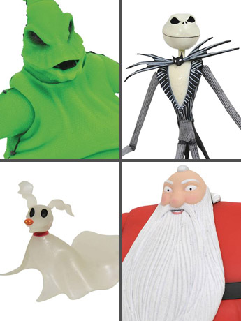 The Nightmare Before Christmas Deluxe Lighted Figure Set SDCC 2020 Exclusive Gallery Image 2