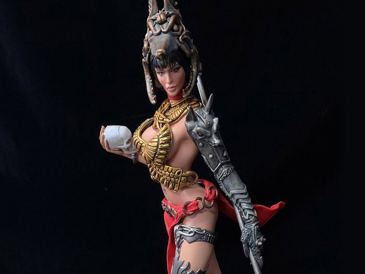Fantasy Figure Collection Historical Goddess Anubis 1/6 Scale Statue Gallery Image 1