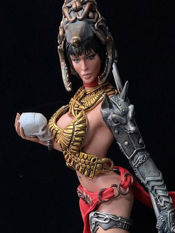 Fantasy Figure Collection Historical Goddess Anubis 1/6 Scale Statue Gallery Image 2