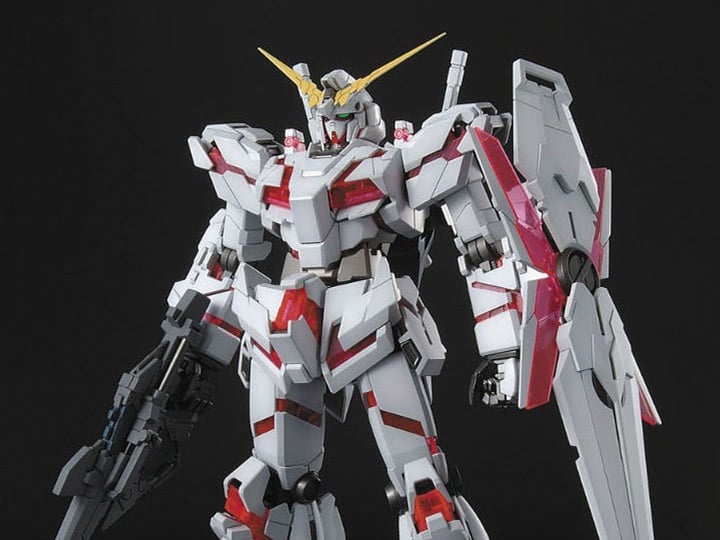 Mobile Suit Gundam Unicorn MG Unicorn Gundam 1/100 Scale Model Kit Gallery Image 1