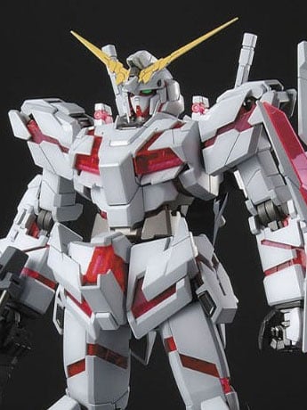 Mobile Suit Gundam Unicorn MG Unicorn Gundam 1/100 Scale Model Kit Gallery Image 2