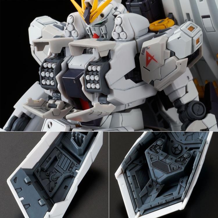 Mobile Suit Gundam: Char's Counterattack RG Νu Gundam HWS Exclusive 1/144 Scale Model Kit Gallery Image 11