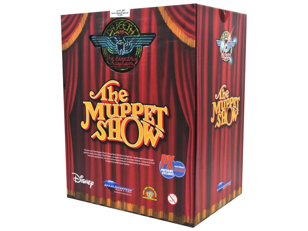 The Muppets Band Members Deluxe Action Figure SDCC 2020 Exclusive Box Set Gallery Image 8