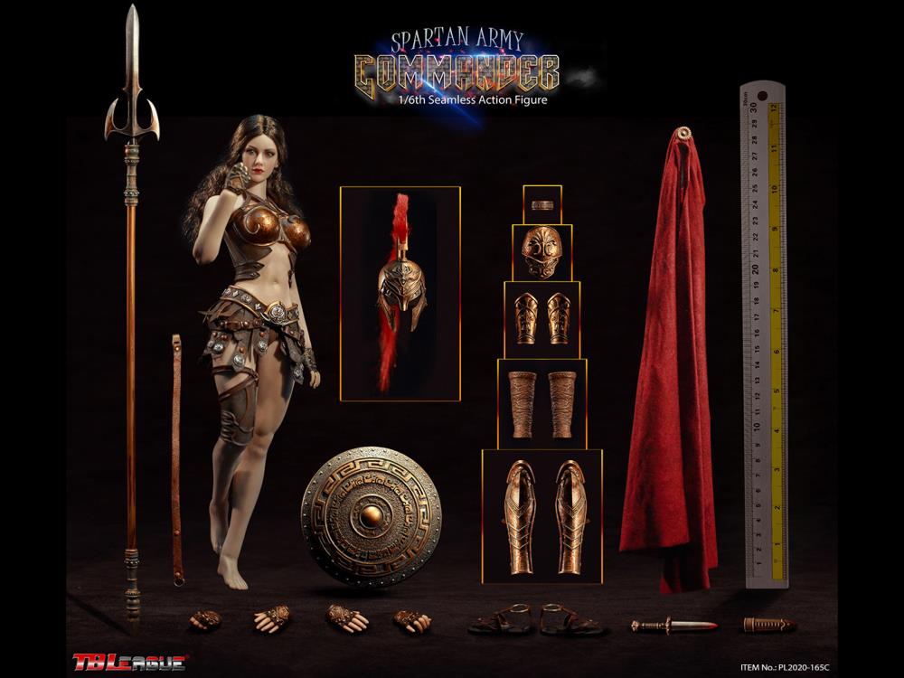 Spartan Army Golden Commander 1/6 Scale Figure Gallery Image 10