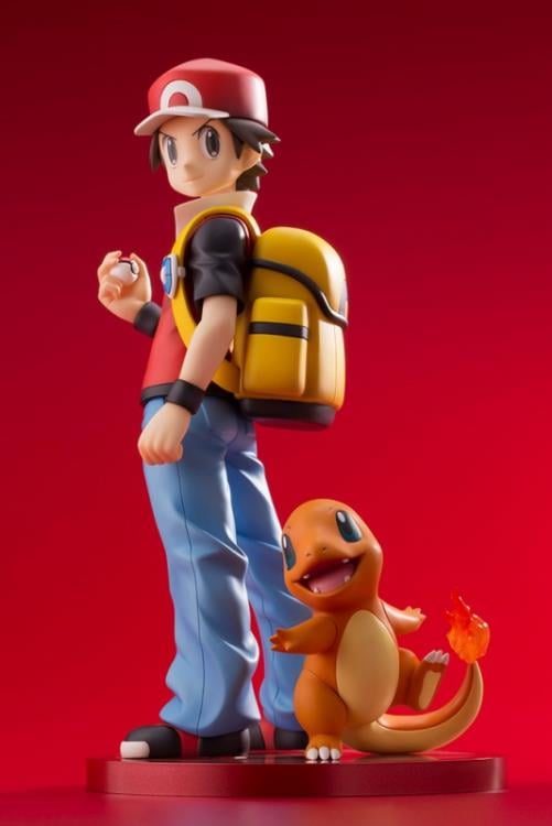 Pokemon ArtFX J Red With Charmander Figure Gallery Image 9