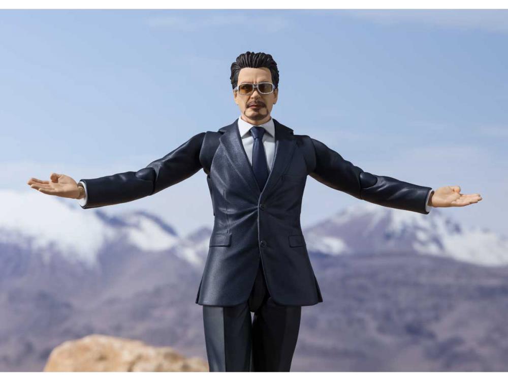 Iron Man S.H.Figuarts Tony Stark (Birth of Iron Man Edition) Exclusive Action Figure Gallery Image 5