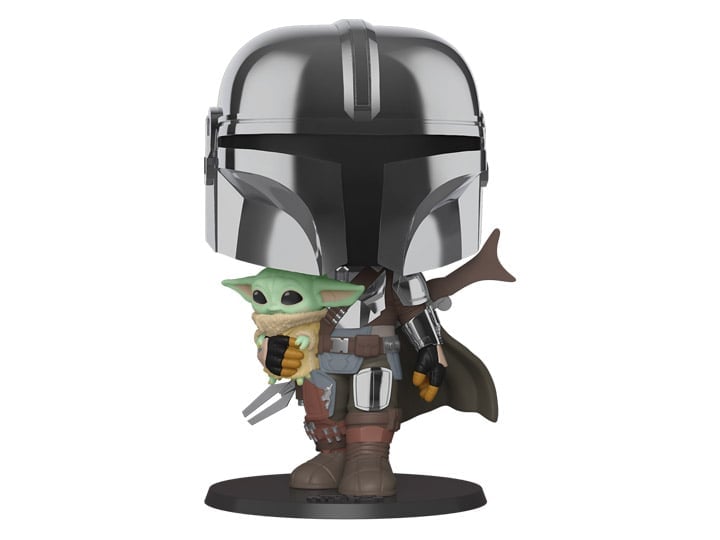 Pop! Star Wars: The Mandalorian - 10" Mandalorian with The Child Gallery Image 1
