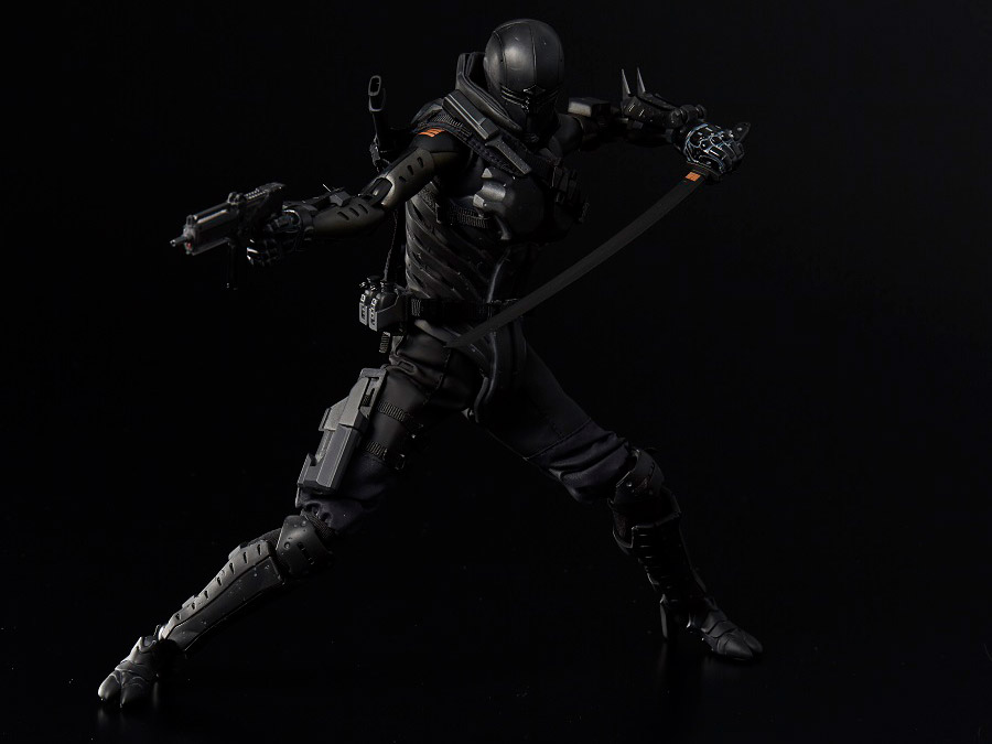 G.I. Joe x TOA Heavy Industries Snake Eyes 1/6 Scale PX Previews Exclusive Figure Gallery Image 3