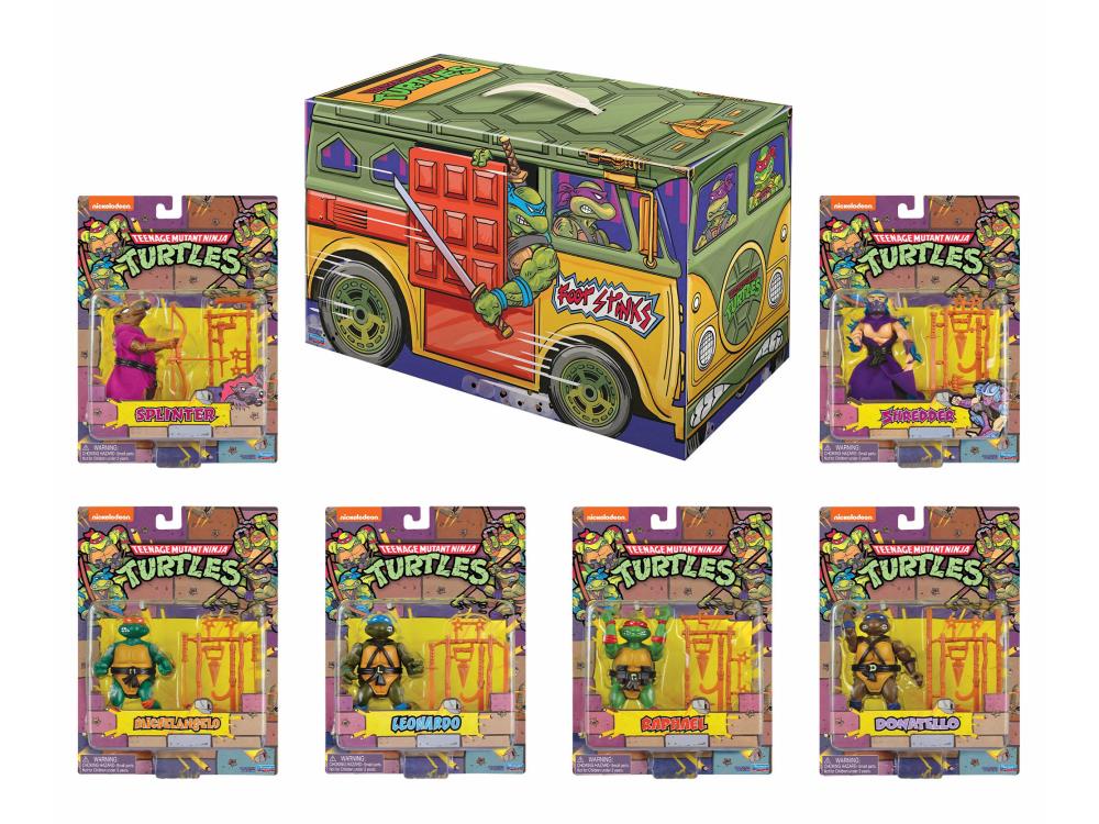 Teenage Mutant Ninja Turtles Retro Rotocast SDCC 2020 Exclusive Set of 6 Figures Gallery Image 13