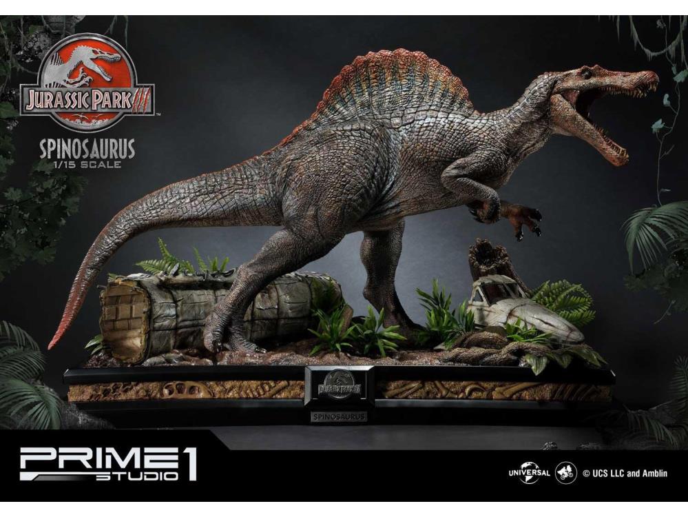 その他 Jurassic Park III p706p5g Jurassic Park III Legacy Museum Collection Spinosaurus 1/15 Scale