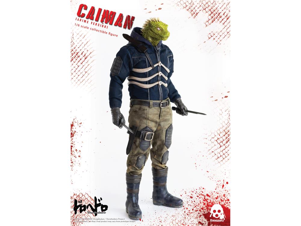 Dorohedoro FigZero Caiman (Anime Ver.) 1/6 Scale Figure Gallery Image 6