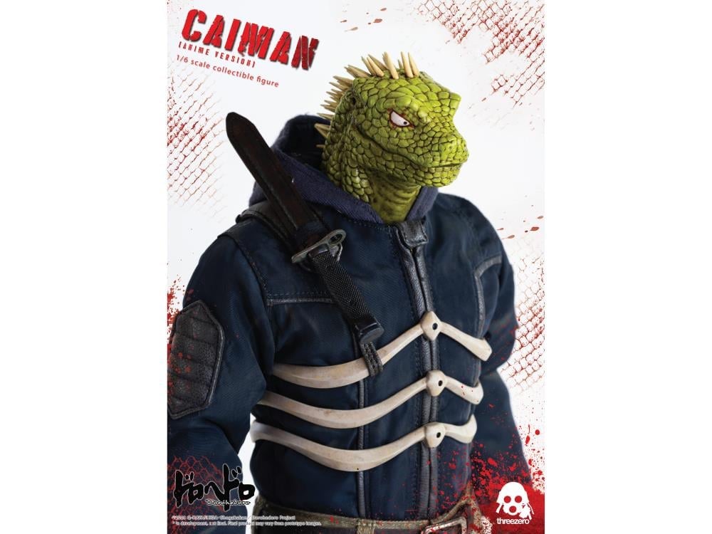 Dorohedoro Caiman Figure by Threezero | BigBadToyStore