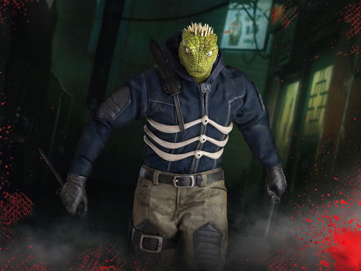 Dorohedoro Caiman Figure by Threezero | BigBadToyStore