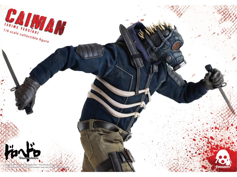 Dorohedoro Caiman Figure by Threezero | BigBadToyStore
