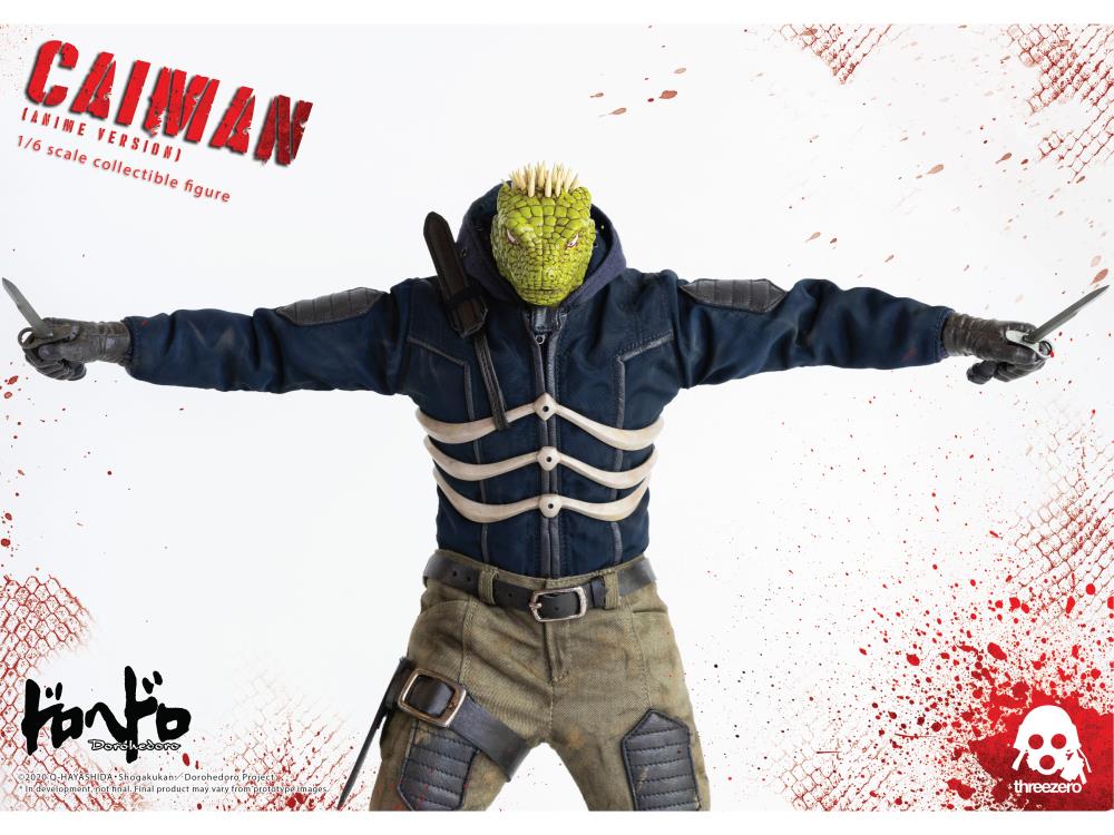 Dorohedoro FigZero Caiman (Anime Ver.) 1/6 Scale Figure Gallery Image 16
