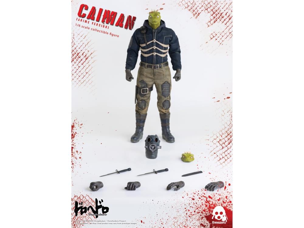 未開封　threezero dorohedoro カイマンフィギュア Dorohedoro Caiman 1/6 Scale Action Figure - Tokyo Otaku Mode (TOM)