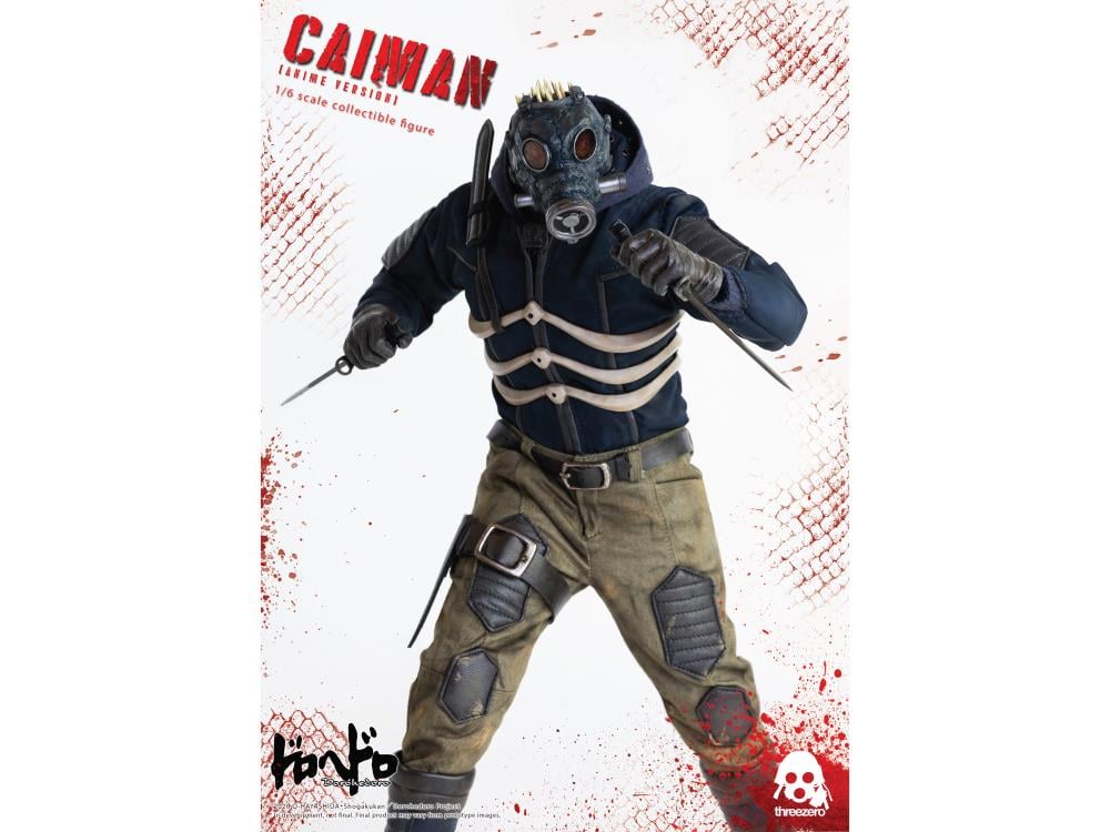 Dorohedoro Caiman Figure by Threezero | BigBadToyStore