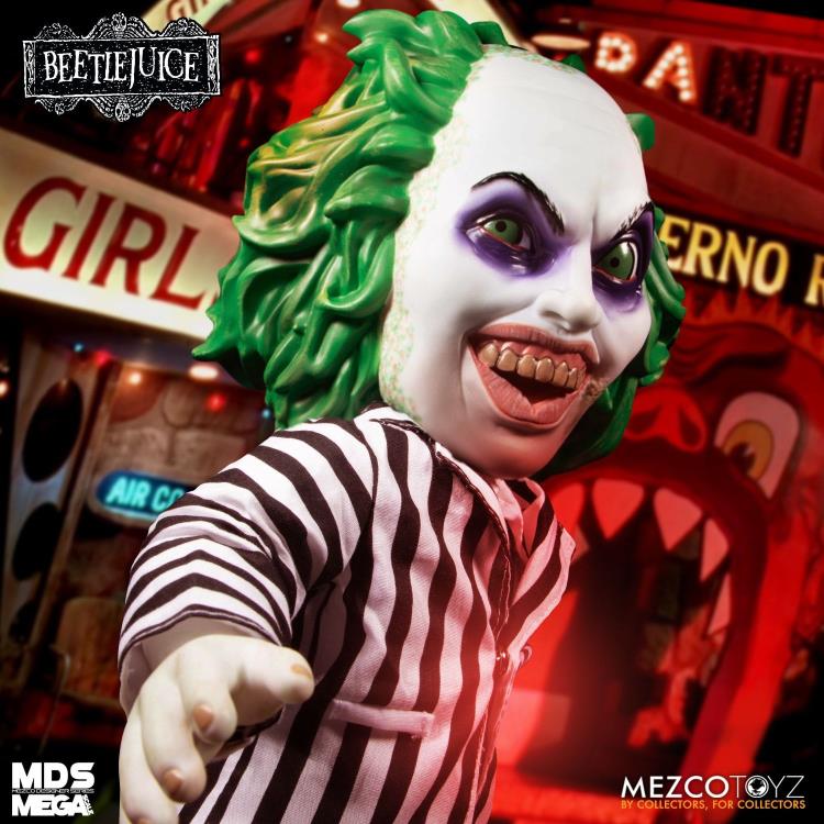 Beetlejuice Mezco Designer Series Mega Scale Talking Beetlejuice Gallery Image 6