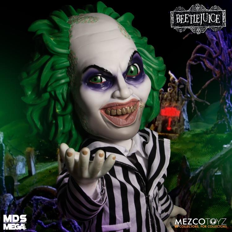 Beetlejuice Mezco Designer Series Mega Scale Talking Beetlejuice Gallery Image 5
