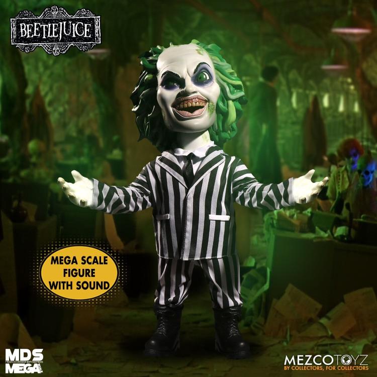 Beetlejuice Mezco Designer Series Mega Scale Talking Beetlejuice Gallery Image 3