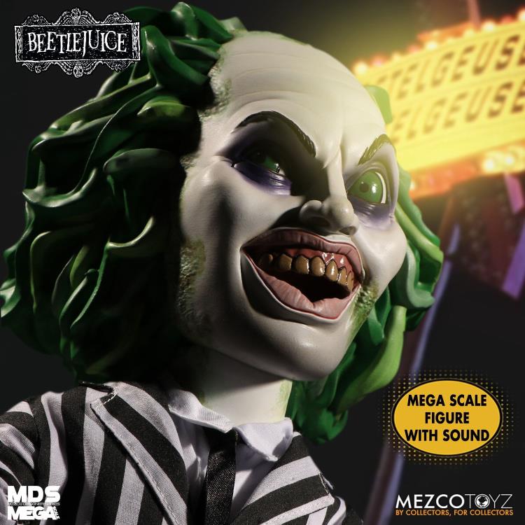 Beetlejuice Mezco Designer Series Mega Scale Talking Beetlejuice Gallery Image 7
