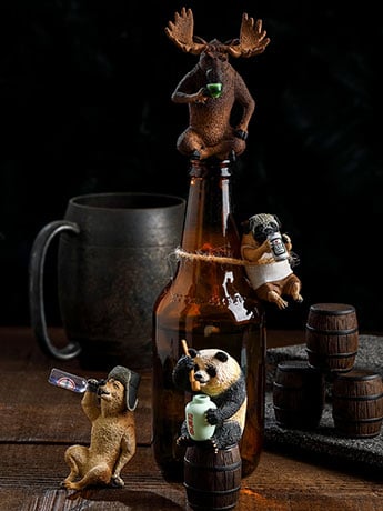 Animal Life Horoyoi (Tipsy) Box of 6 Figures Gallery Image 2
