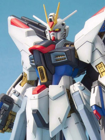 Mobile Suit Gundam SEED Destiny MG Strike Freedom Gundam 1/100 Scale Model Kit Gallery Image 2