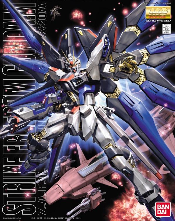 Mobile Suit Gundam SEED Destiny MG Strike Freedom Gundam 1/100 Scale Model Kit Gallery Image 4