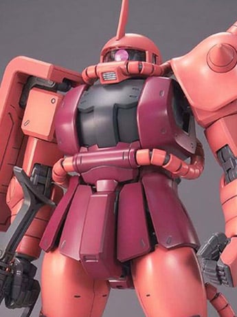 Mobile Suit Gundam MG Char's Zaku II (Ver. 2.0) 1/100 Scale Model Kit Gallery Image 2