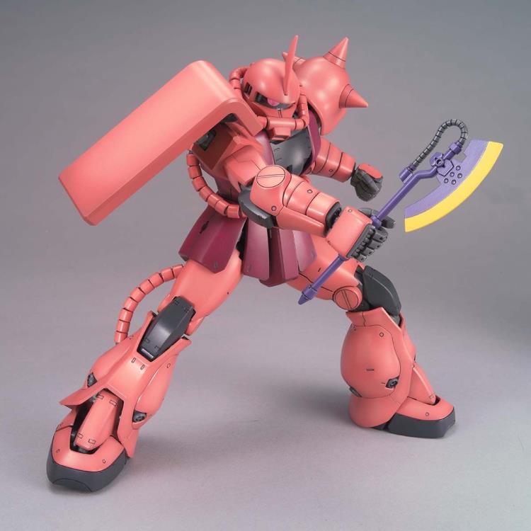 Mobile Suit Gundam MG Char's Zaku II (Ver. 2.0) 1/100 Scale Model Kit Gallery Image 6