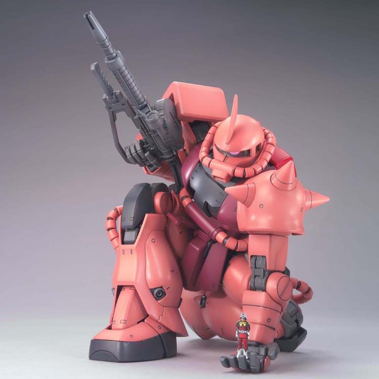 Mobile Suit Gundam MG Char's Zaku II (Ver. 2.0) 1/100 Scale Model Kit Gallery Image 5