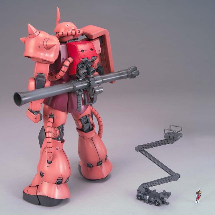 Mobile Suit Gundam MG Char's Zaku II (Ver. 2.0) 1/100 Scale Model Kit Gallery Image 4