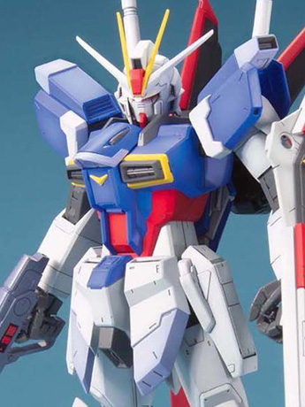 Mobile Suit Gundam SEED Destiny MG Force Impulse Gundam 1/100 Scale Model Kit Gallery Image 2