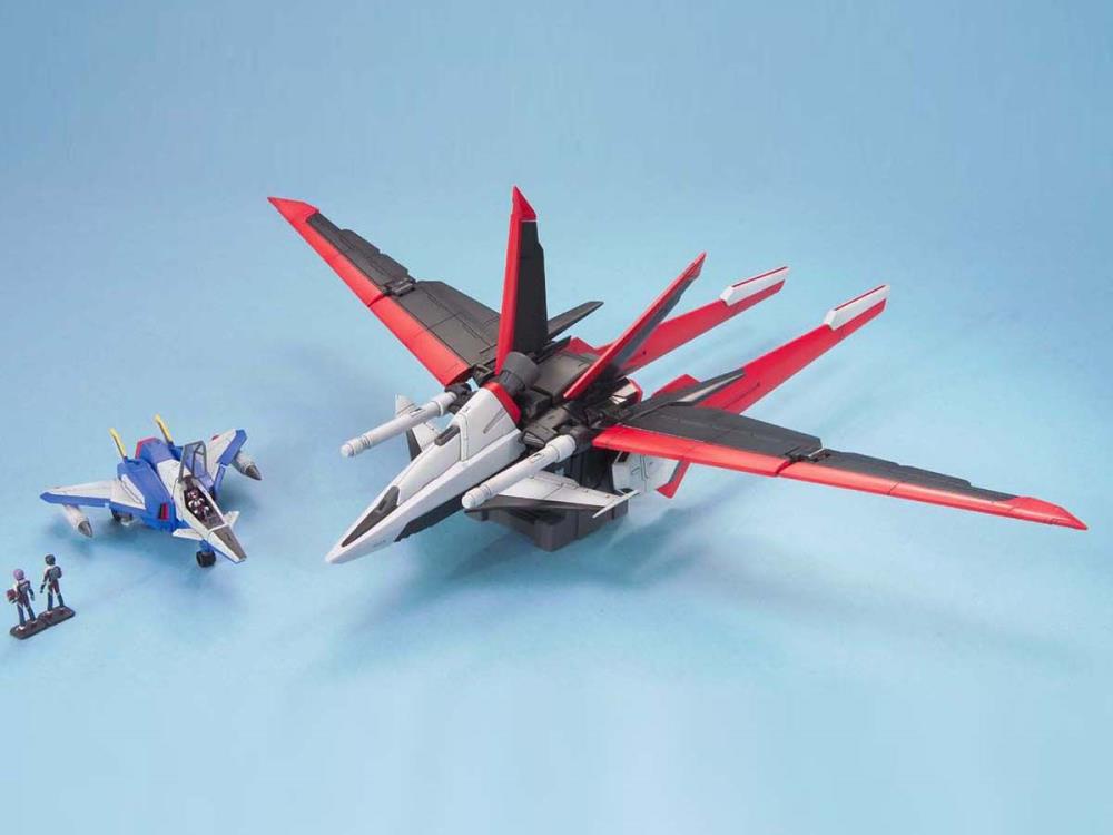 Mobile Suit Gundam SEED Destiny MG Force Impulse Gundam 1/100 Scale Model Kit Gallery Image 5